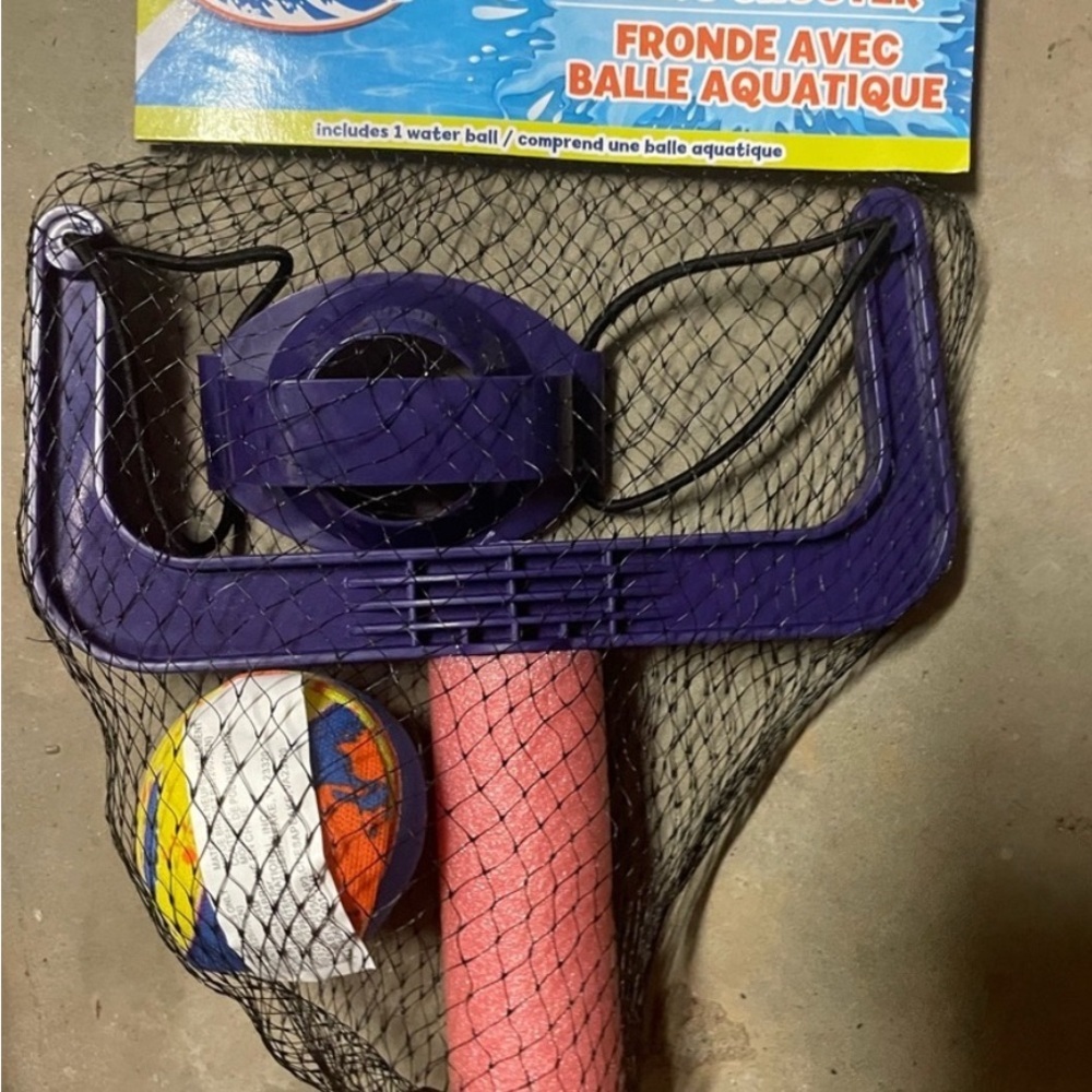 Water ball and slingshot Purple Water Ball Launcher Set